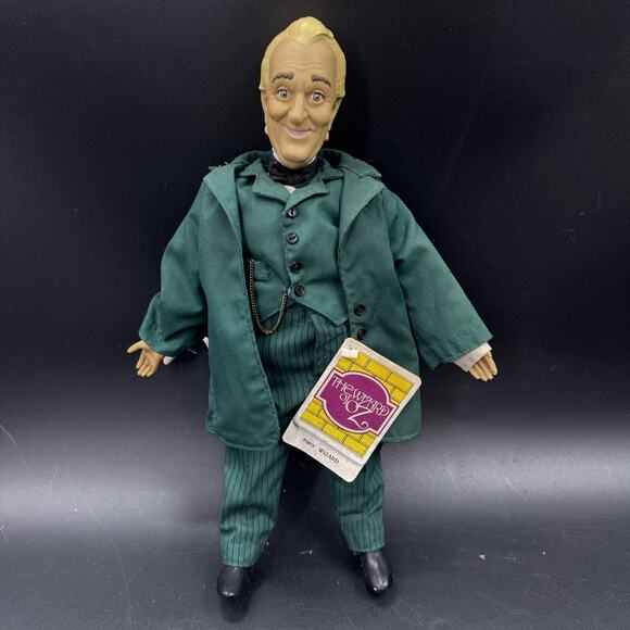 The Wizard of Oz Presents Hamilton Gifts The WIZARD DOLL Brand New With Tag 1990 - Picture 1 of 4
